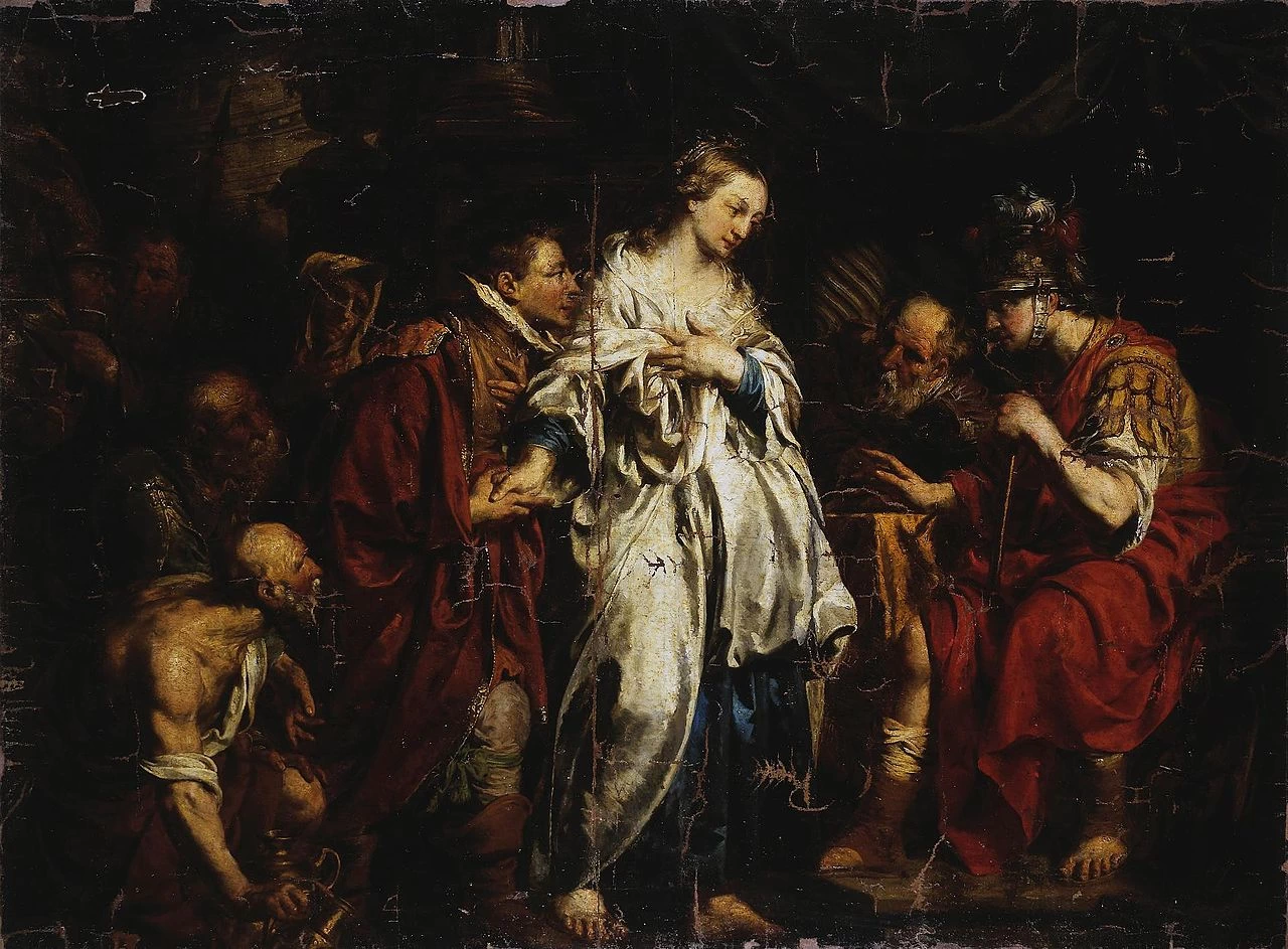 Pieter Jozef Verhaghen - Magnanimità di Scipione l'Africano, Hermitage, San Pietroburgo